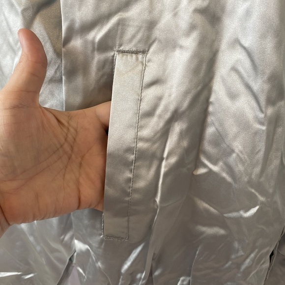 Walt Disney Imagineering Exclusive Large Mickey Disco Silver Varsity Jacket NWT - Picture 4 of 14